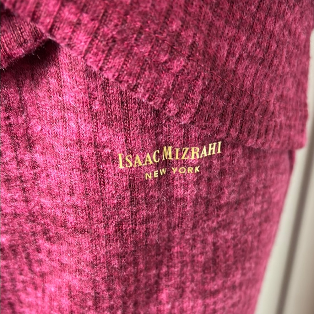 Isaac Mizrahi Casual Burgundy NWT  Lounge Set Burgundy Wine Color - Picture 4 of 16